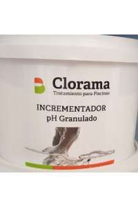 INCREMENTADOR DE PH PARA PISCINA GRANULADO, CLORAMA, ENVASE 6 KG.