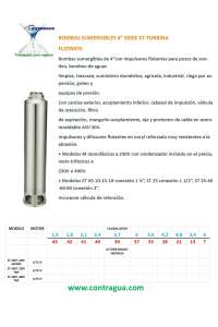 CUERPO BOMBA PARA POZO, ST-1807