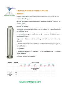 CORPO DA BOMBA DE POÇO, ST-3536