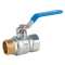 BALL VALVE, 1.1/2", HANDLE, MALE-FEMALE, PN25