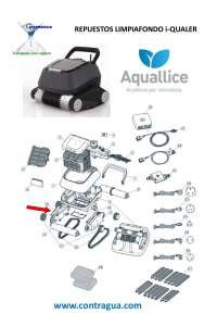 RIGHT SIDE ASSEMBLY, I-QUALER, ELECTRIC POOL CLEANER, AQUALLICE, FIGURE 15