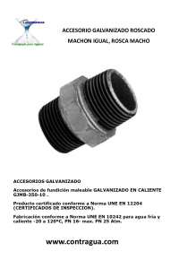 SPLASH, 3/8", (CONTRA A LINHA), MACHO, GALVANIZADO