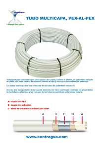 TUBE MULTICOUCHE D.32mm, PERT / AL / PEX, METRO