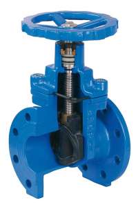 IRON VALVE, DN50, GGG50, ELASTIC SEAL, FLANGED CONNECTION, 16 ATM