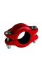 RIGID COUPLING, 3", FOR GROOVED SYSTEM, RED