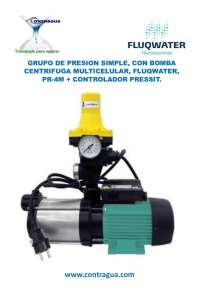 Grupo de presion 1cv con presscontrol marca Espa (prisma 15/5m+pressdrive)  bomba domestica : : Bricolaje y herramientas