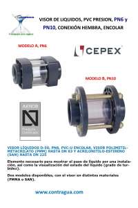 LIQUID VIEWER D-110mm, PVC PRESSURE, PN10, GLUE, FEMALE, 02391, CEPEX