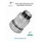 UNION LINK, DN40 - 1.1/2", MALE THREAD, QUICK JOINT, MALLEABLE CAST.