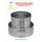 ADAPTER, TO BOILER, D-150mm, STAINLESS STEEL, AISI 316-I, AISI 304-E, SINGLE AND DOUBLE WALL.