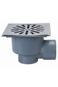 SIPHONIC DRAIN, 120 x 120mm, STAINLESS STEEL COVER