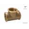 EQUAL TEE, THREADED, 3/8", FEMALE CONNECTION, BRASS, TH130