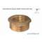 REDUCED NUT, 1.1/4" – 1”, THREADED, MALE - FEMALE, BRASS, TH241.