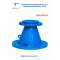 REDUCED CONE, DN 200 / 125, FOUNDRY DUCTILE, ADJUSTABLE FLANGES, PN16