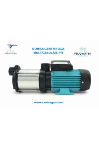 PUMP, PR-2M, FLUQWATER MULTI-CELL CENTRIFUGAL, 0.5CV, 230V.