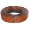 SMOOTH AGRICULTURAL PIPE, BROWN, 2.5 ATM, 16mm, ROLL OF 100 METERS.