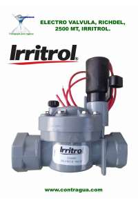 SOLENOID VALVE, IRRITROL, 1", FEMALE THREAD, 2500 MT SERIES, RICHDEL