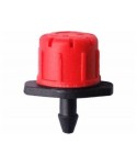 TURBULENT DRIPPER, ADJUSTABLE, LARGE FLOW, RED