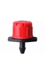 TURBULENT DRIPPER, LARGE FLOW, ADJUSTABLE, RED