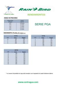 ELECTROVALVULA, 1" ,100-PGA, 9V, LATCH, ROSCA HEMBRA, CON REGULADOR, RAIN BIRD.