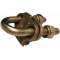 BRASS CLAMP, FOR PICA, ELECTRICAL GROUND.