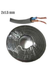 ELECTRIC HOSE, 2x1.5mm, FLEXIBLE, RVK, 0.6-1KV, 100 METER ROLL