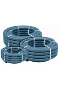 TUBE DE-50mm, FLEXIBLE GRAY PVC "METRO"