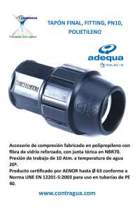 END PLUG, D-20mm, FITTING, PN10, POLYETHYLENE, ADEQUA.