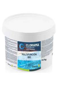 PILLS DRUM, 25 KILOS, BIO MULTIFUNCTION CHLORINE, CLORAMA.