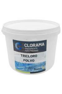 POUDRE DE TRICHLORE 90%, CLORAMA, 5 KG.