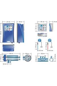 CHLORATEUR AU SEL, DOMOTIC, D-40, BASIC, IDEGIS.