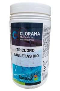 TRICLORO EM COMPRIMIDOS 200gr, CLORAMA BIO, EMBALAGEM DE 1 QUILO