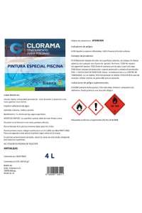 PINTURA PARA PISCINA, CLORAMA, 5 KG, AZUL