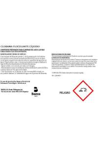 FLOCULANT LIQUIDE, CHLORAMA, 5 LT.