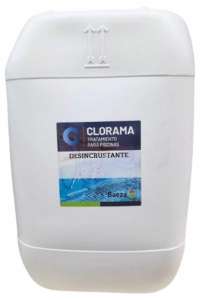 DÉTARTRANT, NETTOYANT POUR PISCINES, CLORAMA, PACK 25 LT