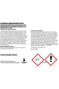 DESINCRUSTANTE, CLEANER FOR POOL, CLORAMA, CONTAINER 25 LT