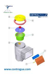 CIRCULAR SKIMMER COVER, FIG, 6, 4402010108, ASTRALPOOL.