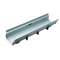 PVC GUTTER, H-18.8x20x50 cm, H-A-L, VERTICAL AND HORIZONTAL OUTLET.