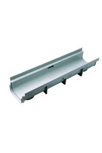 PVC CHANNEL 18.8x20x50 cm, VERTICAL AND HORIZONTAL OUTLET.