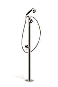 POOL SHOWER, STAINLESS STEEL. WITH TFNO, AND FOOTWASH 00099