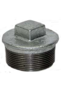 PLUG, 1.1/2", MALE THREAD, GALVANIZED