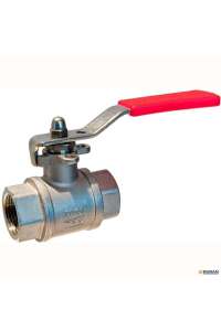 BALL VALVE, 3/4", IN STAINLESS STEEL 316, PN80, FEMALE CONNECTION