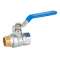 BALL VALVE, 1.1/4", HANDLE, MALE-FEMALE, PN25