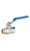 BALL VALVE, 1.1/4", HANDLE, MALE-FEMALE, PN25