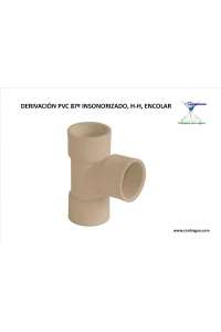 DERIVATION, 87º, D-40mm, F / F / F, SOUNDPROOF PVC