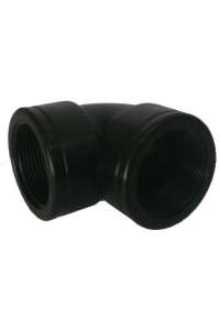 THREADED ELBOW, 3/4" , POLYPROPYLENE, FEMALE