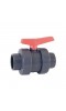 PVC VALVE, 1”, STANDARD SERIES, THREADED ENDS, PN16