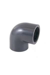 PVC ELBOW, 1/2”, FEMALE THREAD, PRESSURE, PN10, 01734, CEPEX