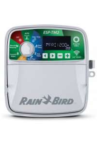 IRRIGATION CONTROLLER, ESP-TM2, 4 STATIONS, OUTDOOR-INDOOR, RAIN BIRD, COMPATIBLE WITH WIFI MODULE