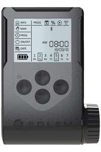 IRRIGATION CONTROLLER, 6 STATIONS, SOLEM, WOOBEE, BLUETOOTH.