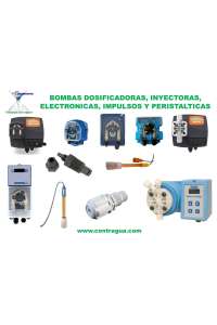 DOSING, INJECTOR, ELECTRONIC AND PERISTALTIC PUMPS.